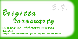brigitta vorosmarty business card